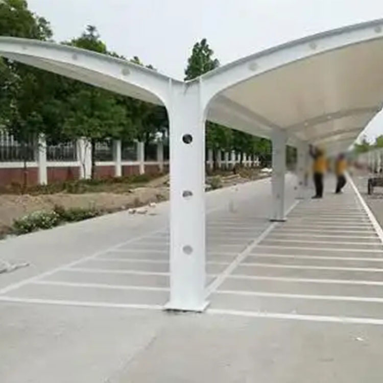 建湖县膜结构电动车棚