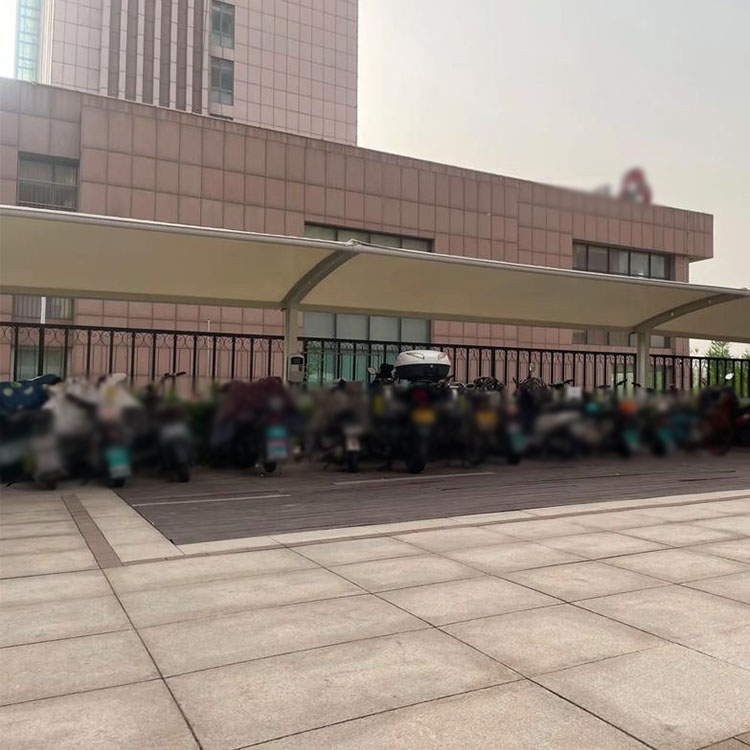 建湖县膜结构电动车棚