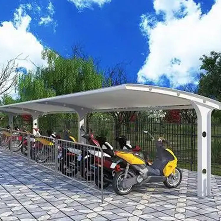 建湖县膜结构电动车棚